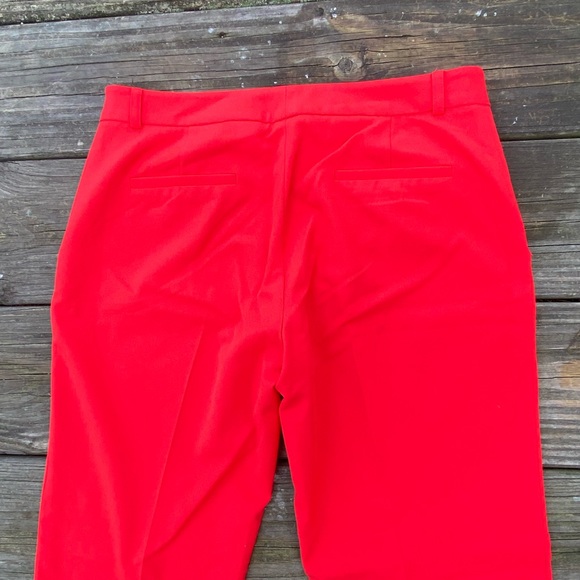 Gianni Bini Red trousers slacks professional pants size 0 - Picture 11 of 15